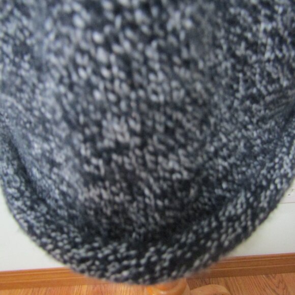 Women's pullover v neck long sleeve tunic navy/white sweater XL - Picture 4 of 5